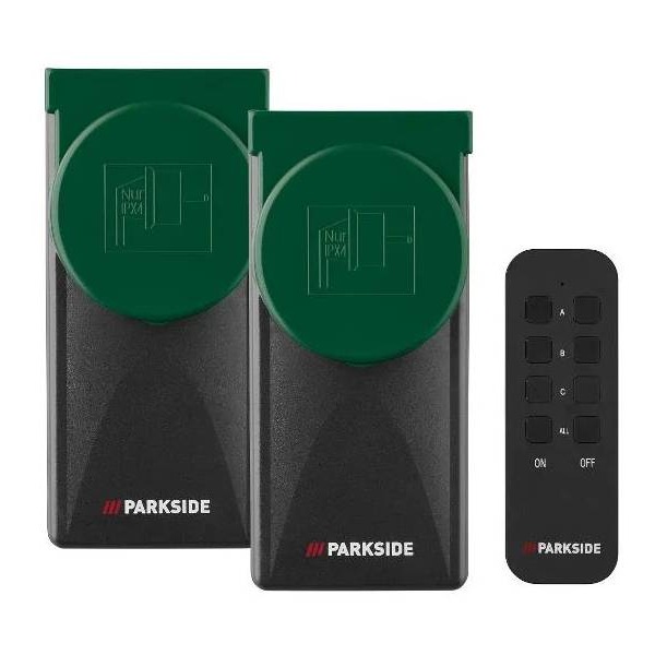 Juego de enchufes inalámbricos, 3 piezas
