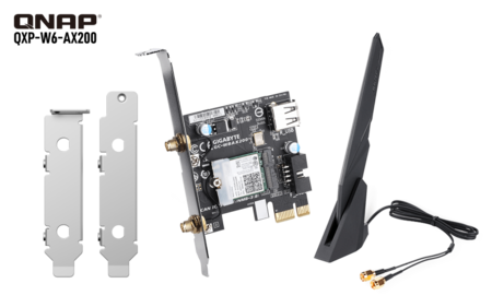 QNAP QXP-W6-AX200 puede actualizar tu ordenador con conectividad WiFi 6 de hasta 2.400 Mbps y Bluetooth 5.0
