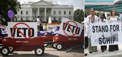 El seguro médico infantil del programa SCHIP de Estados Unidos, puede salir adelante