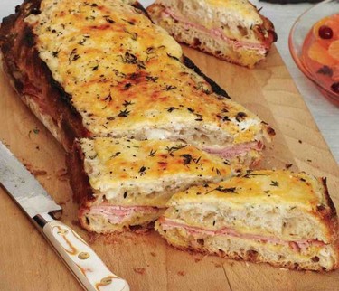 Receta de Croque Monsieur, cremoso sándwich extracrujiente