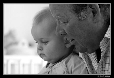 La foto de tu bebé en junio: con los abuelos