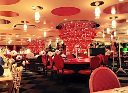 Los restaurantes de Alicia en el País de las maravillas en Tokio