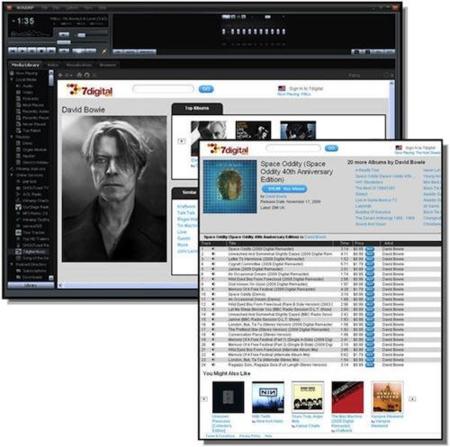 Winamp se apunta a las tiendas de música online