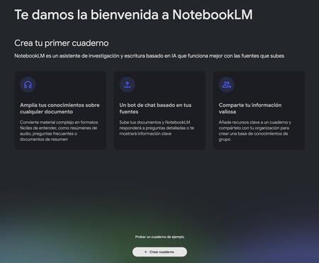 Create notebook