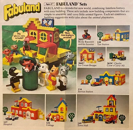 Fabuland LEGO Animal Crossing