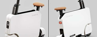Parece un iPhone con ruedas, pero es el nuevo Honda Motocompacto. Vuelve la moto plegable mitad scooter, mitad patinete
