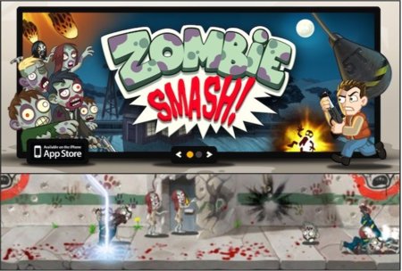 Zombie Smash se actualiza con un nuevo escenario y gráficos Retina