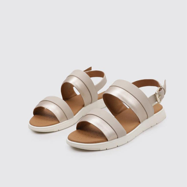 Geox D DANDRA C Sandalias Planas Mujer