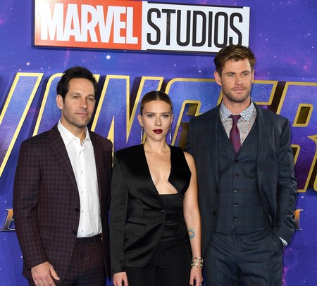Chris Hemsworth y Paul Rudd, dos hombres con estilo en la premiere de Avengers Endgame