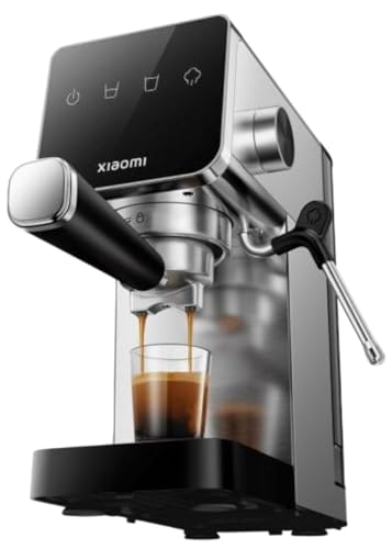 XIAOMI Máquina espresso semiautomática, bomba de 20 bares, tanque de 0,9 L, diseño compacto, 1350 W