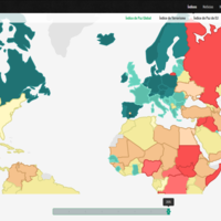 ¿Cuales son los países más violentos o pacíficos del mundo? Estos mapas interactivos te los enseñan