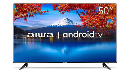 Smart TV AIWA 50” Android 4K Borda Ultrafina