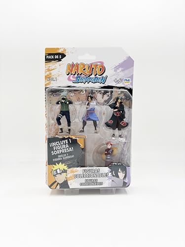 Bizak Naruto Pack de 5 Figuras 