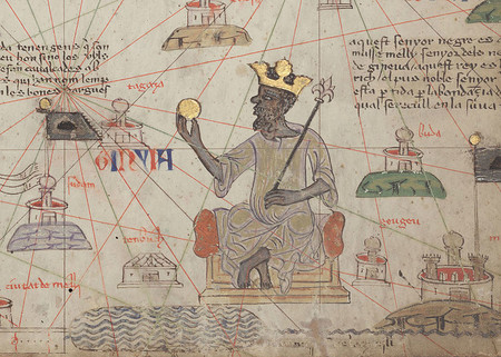 Catalan Atlas Bnf Sheet 6 Mansa Musa