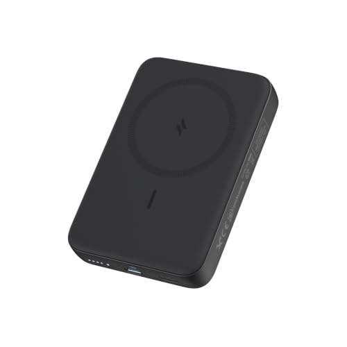 Anker 10000mAh Power Bank PD 30W con MagSafe, Cargador Inalámbrico Qi 7.5W
