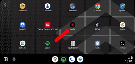 Netflix Android Auto