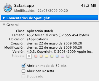 Haz que los plugins de Safari funcionen en Snow Leopard
