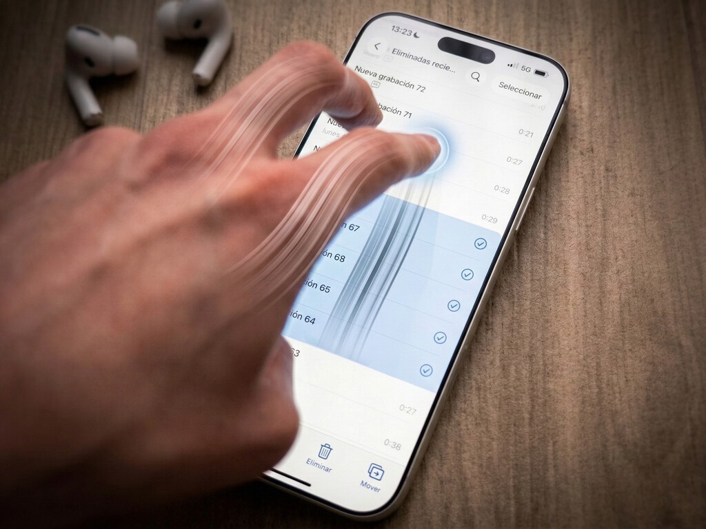 Llevaba años tocando el botón Seleccionar del iPhone por pura inercia. Un gesto oculto hace exactamente lo mismo en menos tiempo 