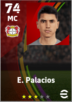 10 joyas ocultas  que debes fichar en Dream Team en eFootball 2022 palacios