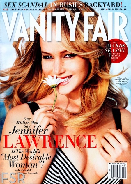 Pero qué re-mona está Jennifer Lawrence en Vanity Fair