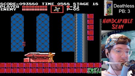 No hay límites en los videojuegos: este jugador logra pasarse clásicos de NES y SNES sin morir utilizando únicamente su barbilla
