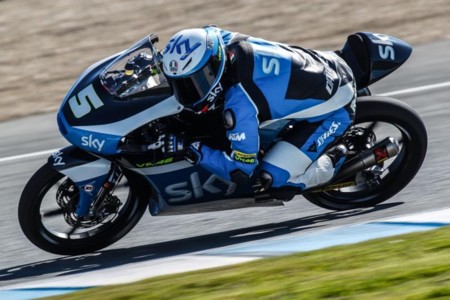Romano Fenati y Áxel Pons encabezan el segundo día de test en Jerez