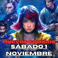 Códigos Free Fire Max hoy Sábado 1 de Noviembre con recompensas gratuitas 