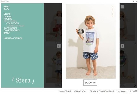 En Sfera tienen un amplio catálogo de ropa de verano especialmente dedicada a los peques