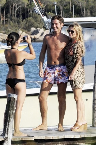 Geri Halliwell de vacaciones en Cerdeña con su nuevo novio