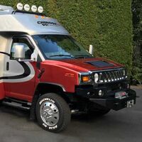 Esta es 'Chummer': una autocaravana con morro de Hummer y un V8 de 329 CV, que es única en el mundo y ahora busca dueño
