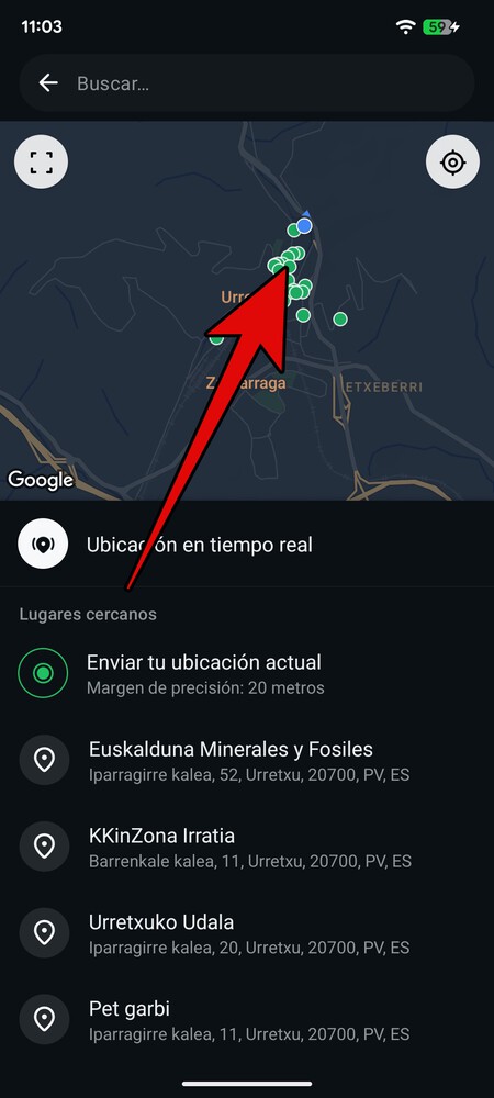 Ubicacion Cercana