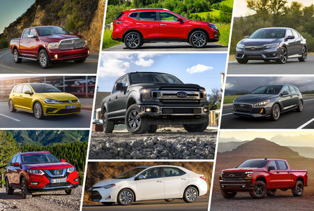 Los 50 coches más vendidos en el mundo durante la primera mitad de 2018