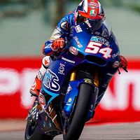 Pole para Mattia Pasini en Moto2 sin españoles en la primera fila de Sachsenring