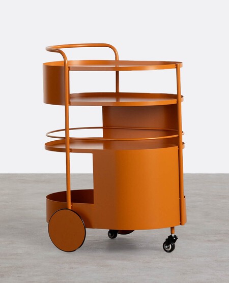 Carrito Camarera De Metal The Masie