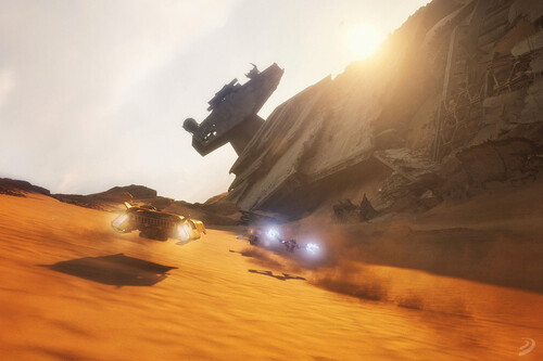 Star Wars: Galactic Racer llega a toda velocidad para llevarte de carreras por toda la galaxia de la mano de veteranos de Need for the Speed y Burnout