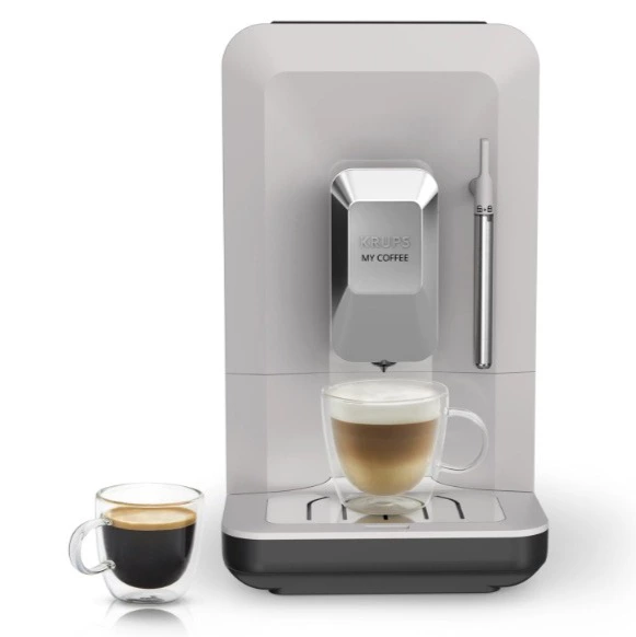 Cafetera superautomática - KRUPS My Coffee EA201B, 3 recetas de café, Táctil