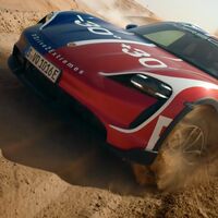 ¡Sublime! Lo mejor que verás este mes es el vídeo del Porsche Taycan Cross Turismo eléctrico, un dron y dos circuitos opuestos