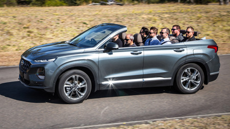 Te guste o no, este Hyundai Santa Fe Cabrio existe, aunque no llegará a producción