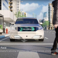 Hyundai quiere que la parrilla de tu auto sea una pantalla para interactuar con peatones y otros conductores