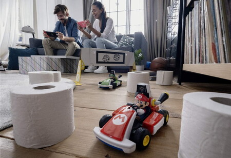 El mayor peligro en Mario Kart Live: Home Circuit no es un caparazón azul, sino un gato real