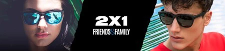 2x1 en gafas de sol en el Friends&Family de Hawkers