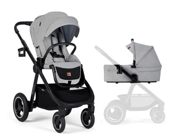 Kinderkraft
Carro de bebé dúo Kinderkraft Everyday gris claro