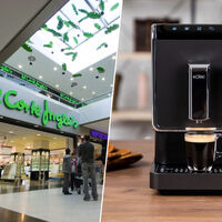 El Corte Inglés rebaja más de 500 euros la cafetera con molinillo integrado ideal para cocinas pequeñas 