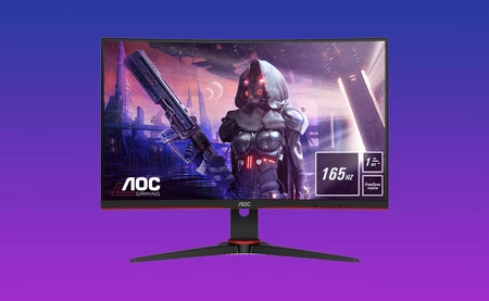 Destaca en las partidas competitivas con este monitor gaming de AOC con sus 165Hz, rozando su mínimo histórico