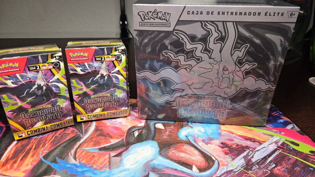 Arte promocional de Megaevolución - Oscuridad Absoluta