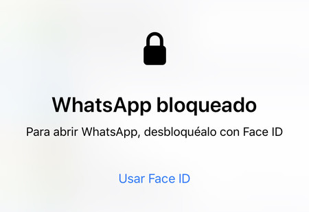 WhatsApp bloqueado Face ID Touch ID 