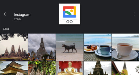 Gallery Go, la app de galería sencilla de Google, añade el modo oscuro para todos