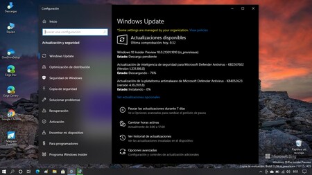 Windows 10 2004 y 20H2 ya tienen actualizaciones opcionales: se corrige un bug al jugar a pantalla completa y más fallos