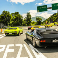 Diecisiete imágenes dignas de enmarcar del 50 Aniversario del Lamborghini Miura