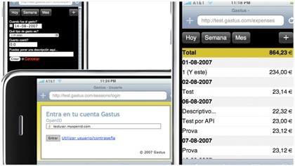 Gastus: Aplicación web para controlar tus gastos, ahora compatible con iPhone